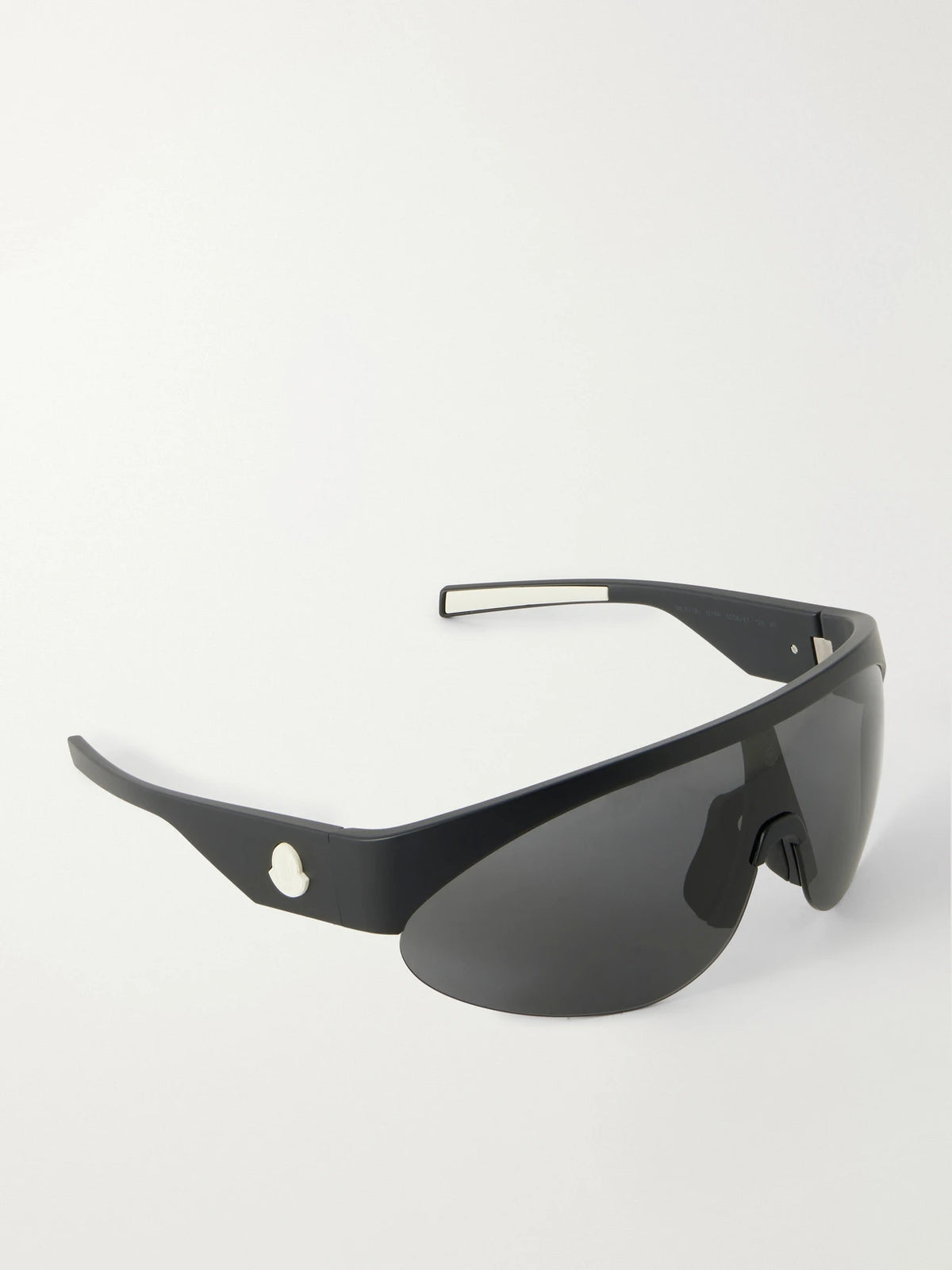 Round-frame Rubber Sunglasses