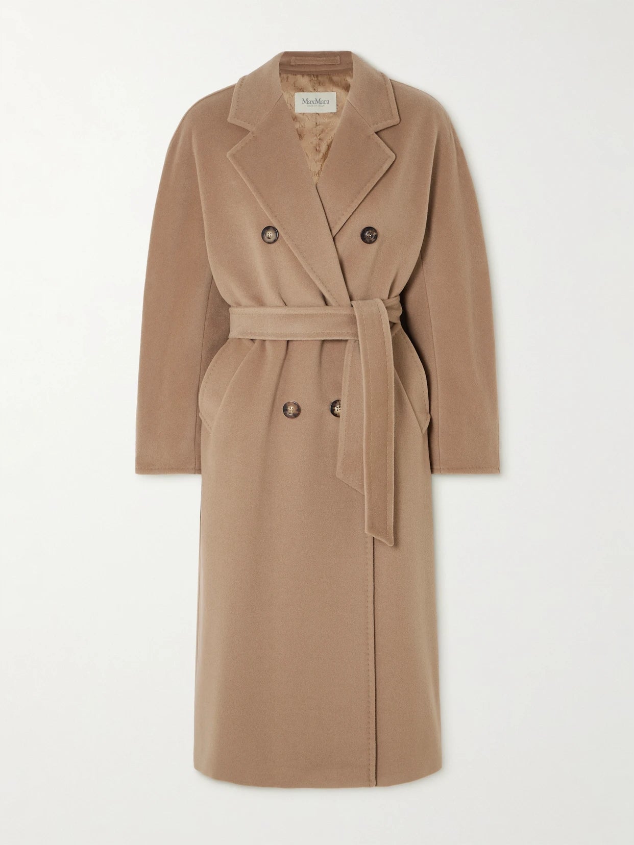 Madame 101801 Icon Double-breasted Wool And Cashmere-blend Coat