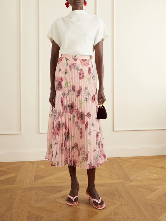 Erdem Bloom Micro Velvet Clutch