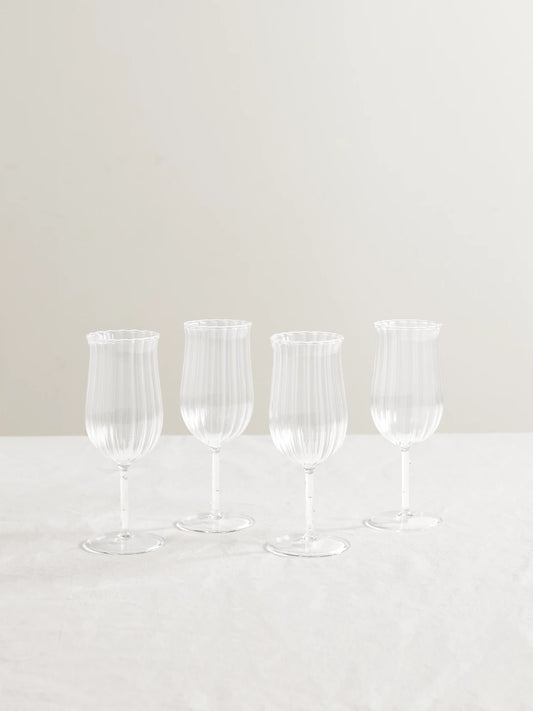 Tulip Set Of Four Wine Glasses
