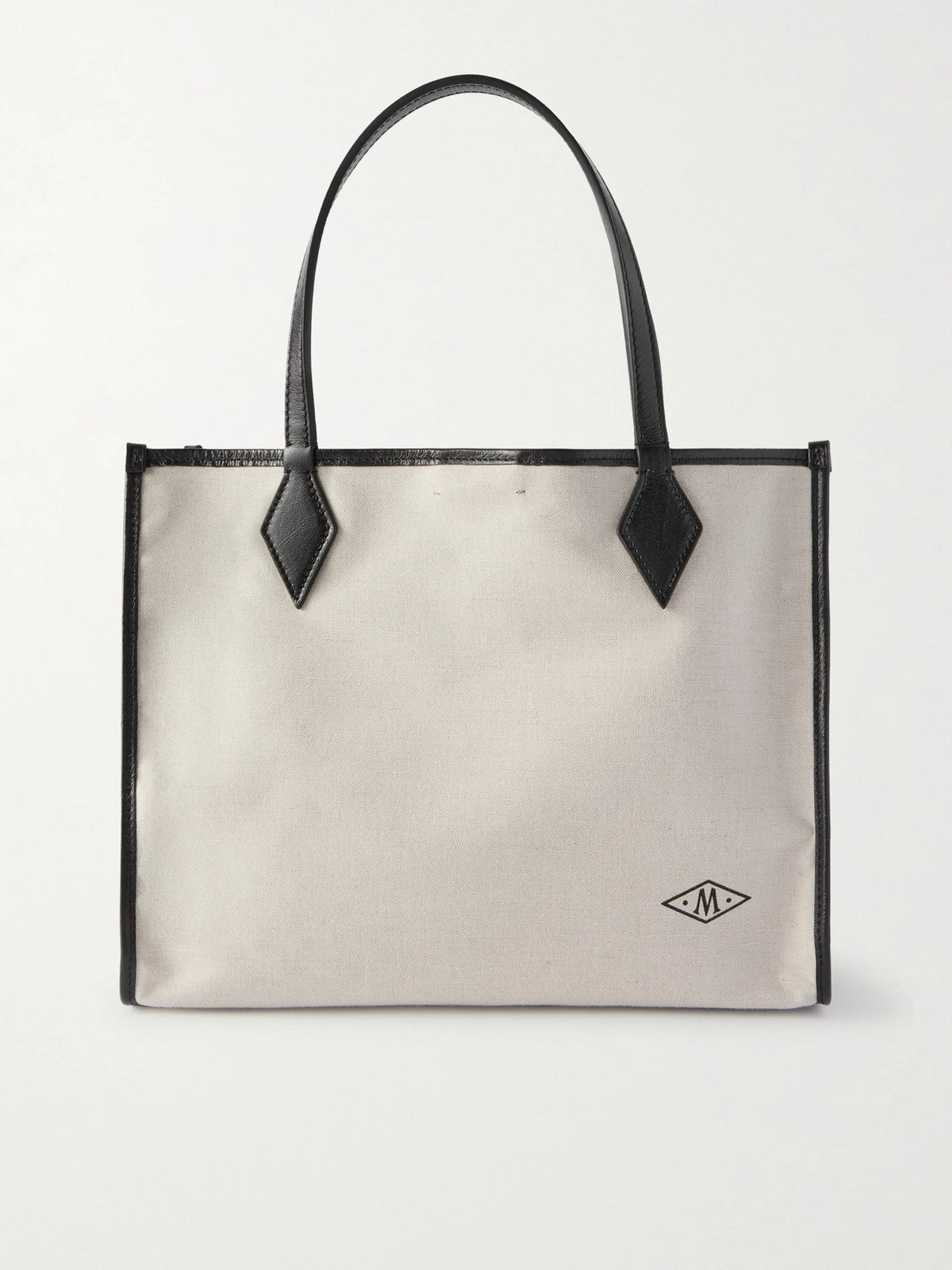 Chameleon 34 Leather-trimmed Canvas Tote Bag