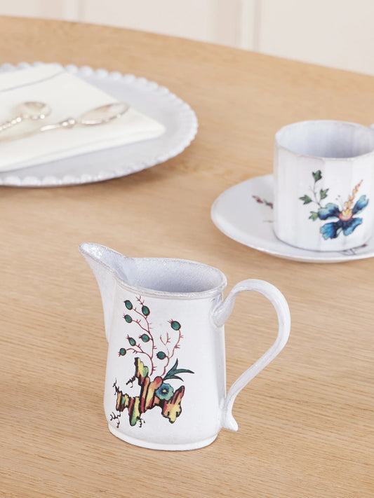 Image of Tableware. Product name - Salal Ceramic Creamer in White colour by brand - Astier De Villatte