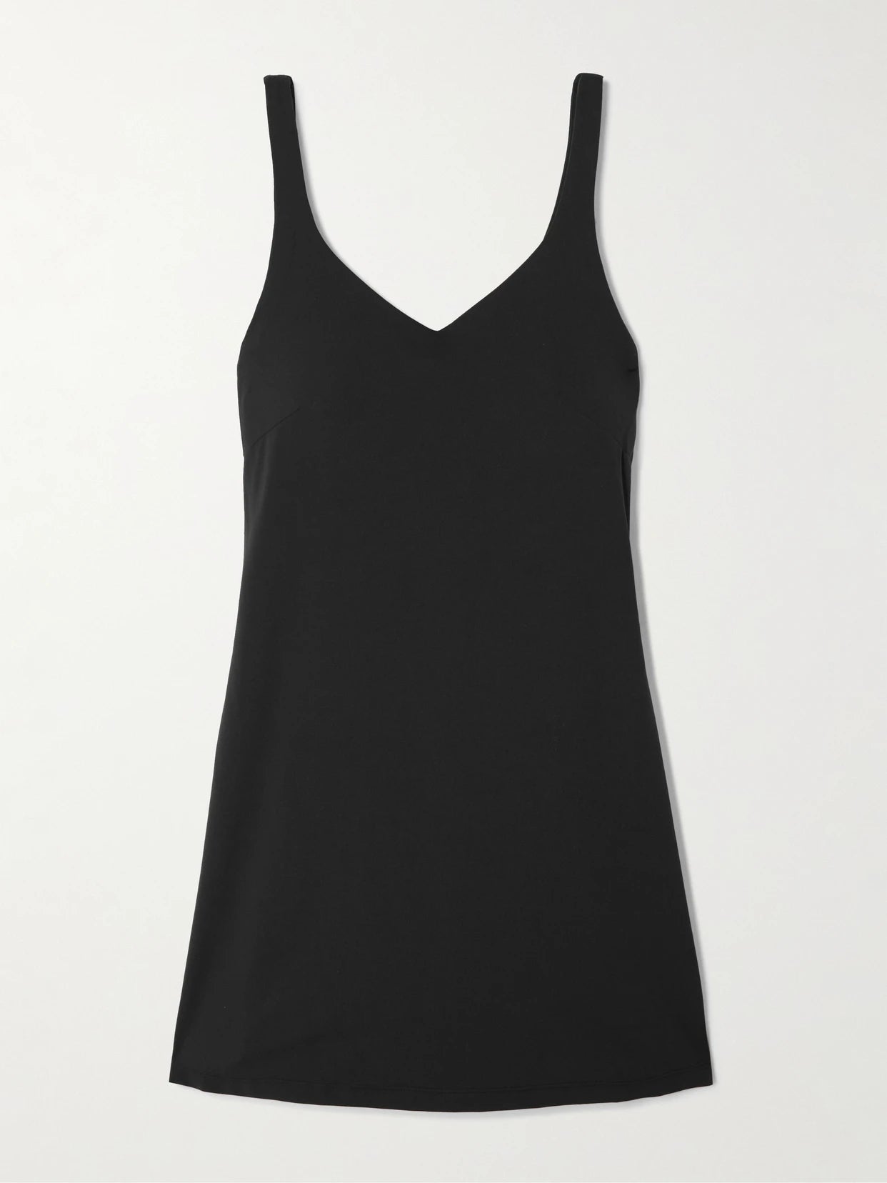 Image of Dresses. Product name - Align Nulu Mini Dress in Black colour by brand - lululemon