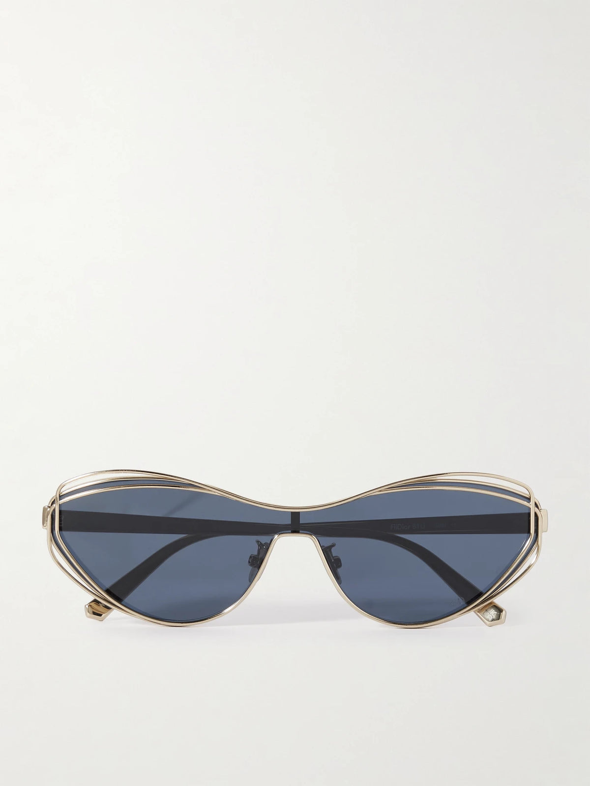 Fildior M1u Cat-eye Gold-tone Sunglasses