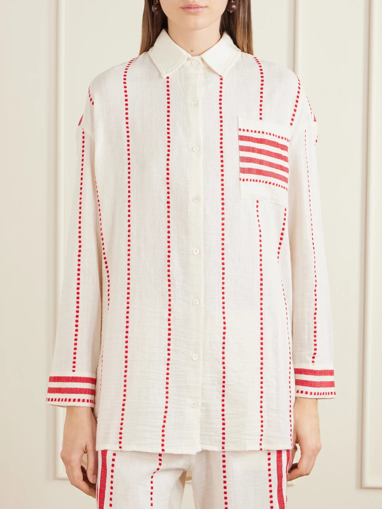 Mariam Cotton-gauze Shirt