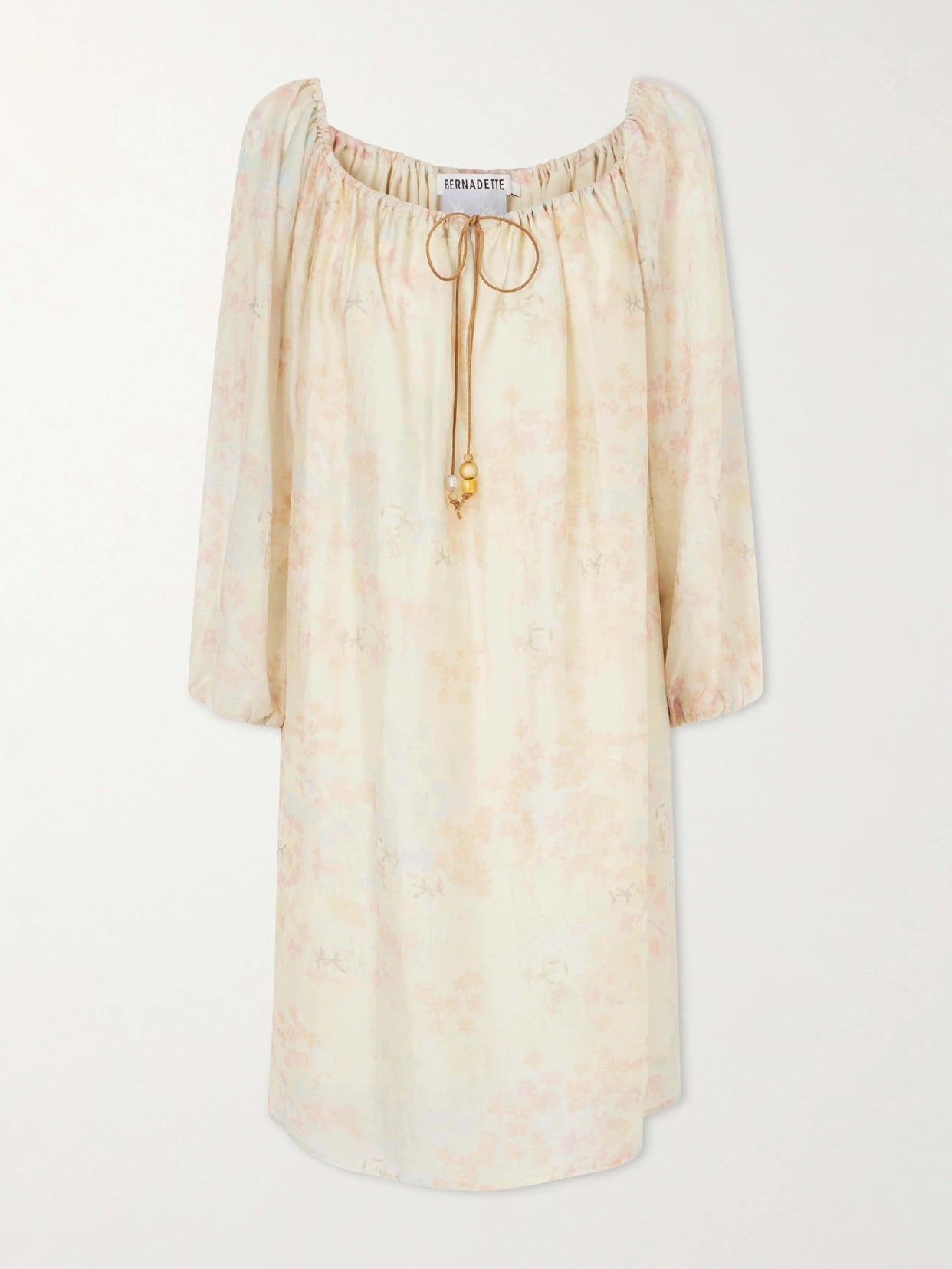 Bonnie Floral-print Lyocell-blend Mini Dress