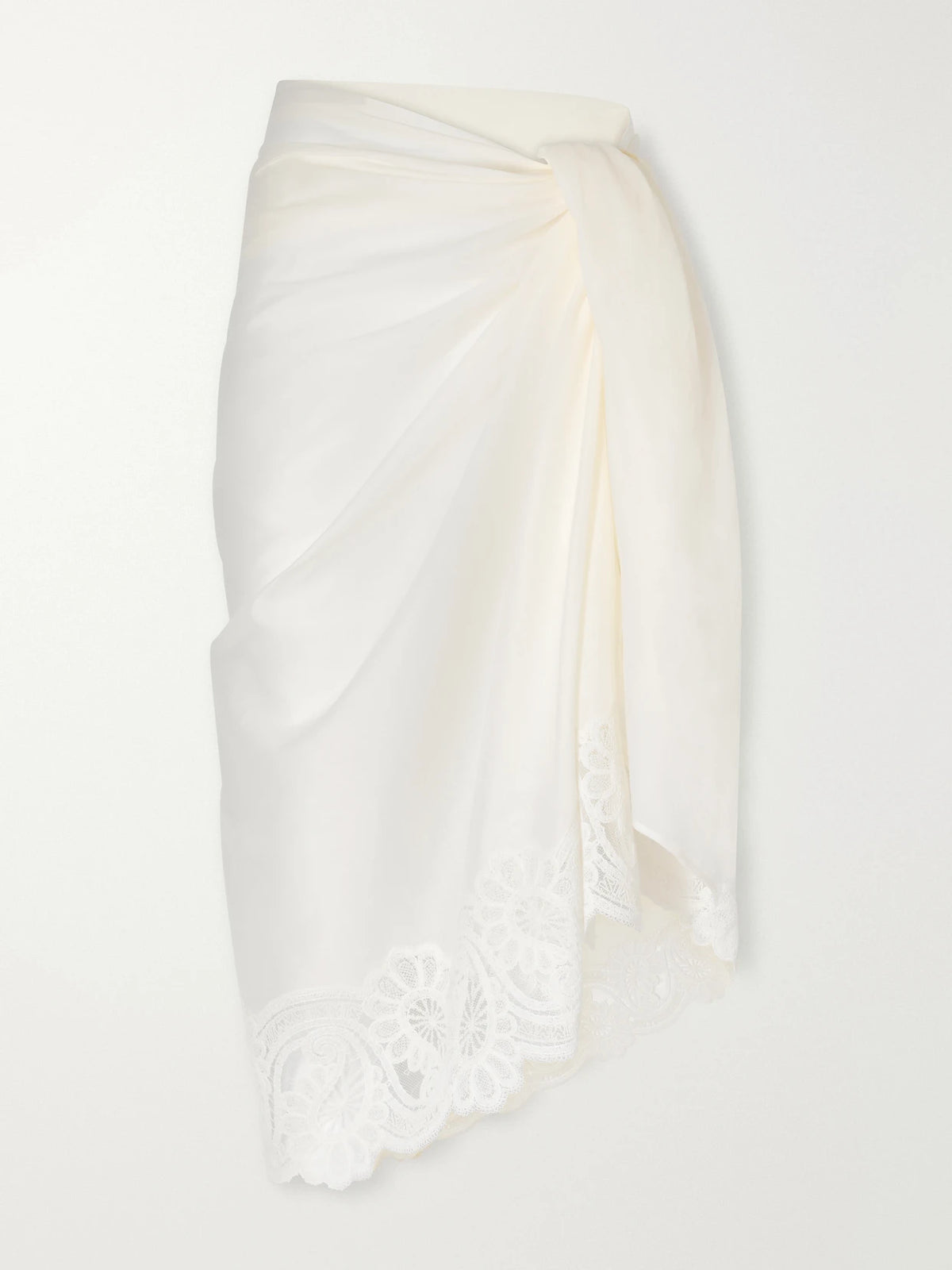 Zimmermann Lace-trimmed Cotton Pareo