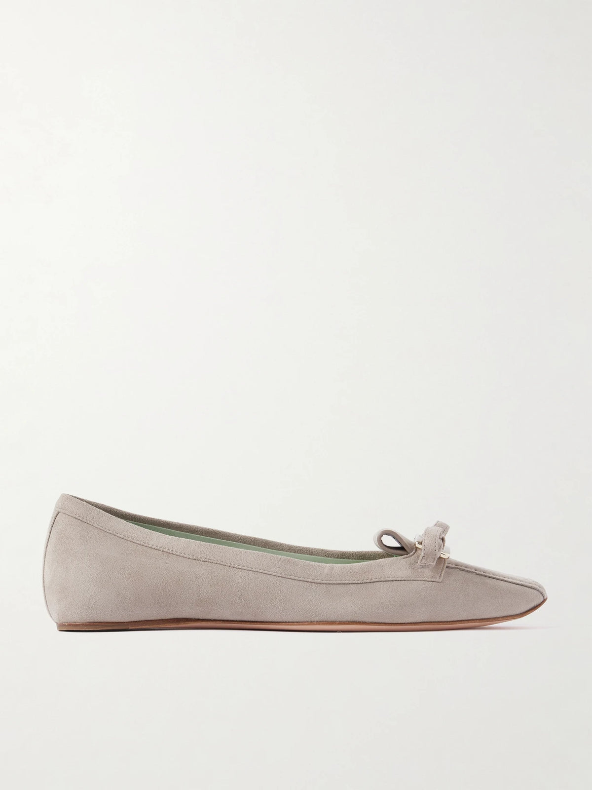 Trompette Embellished Suede Loafers