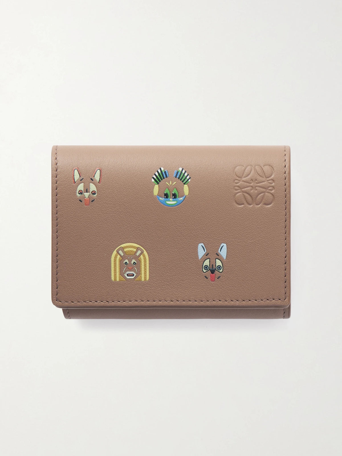 + Louis Wain Cats Printed Leather Wallet