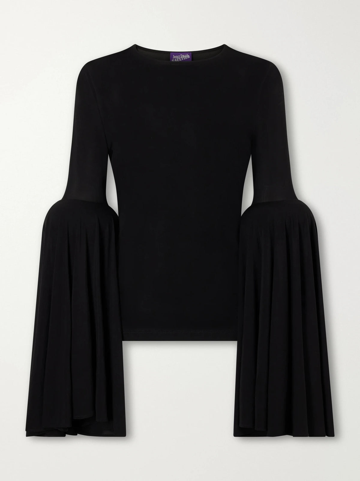 Jean Paul Gaultier Gathered Jersey Blouse