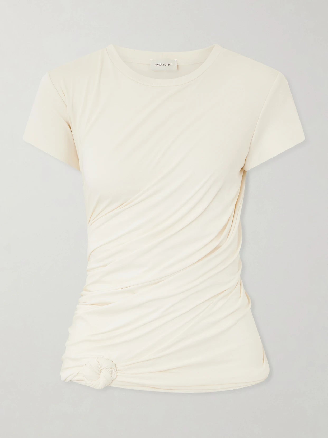 Gathered Jersey T-shirt