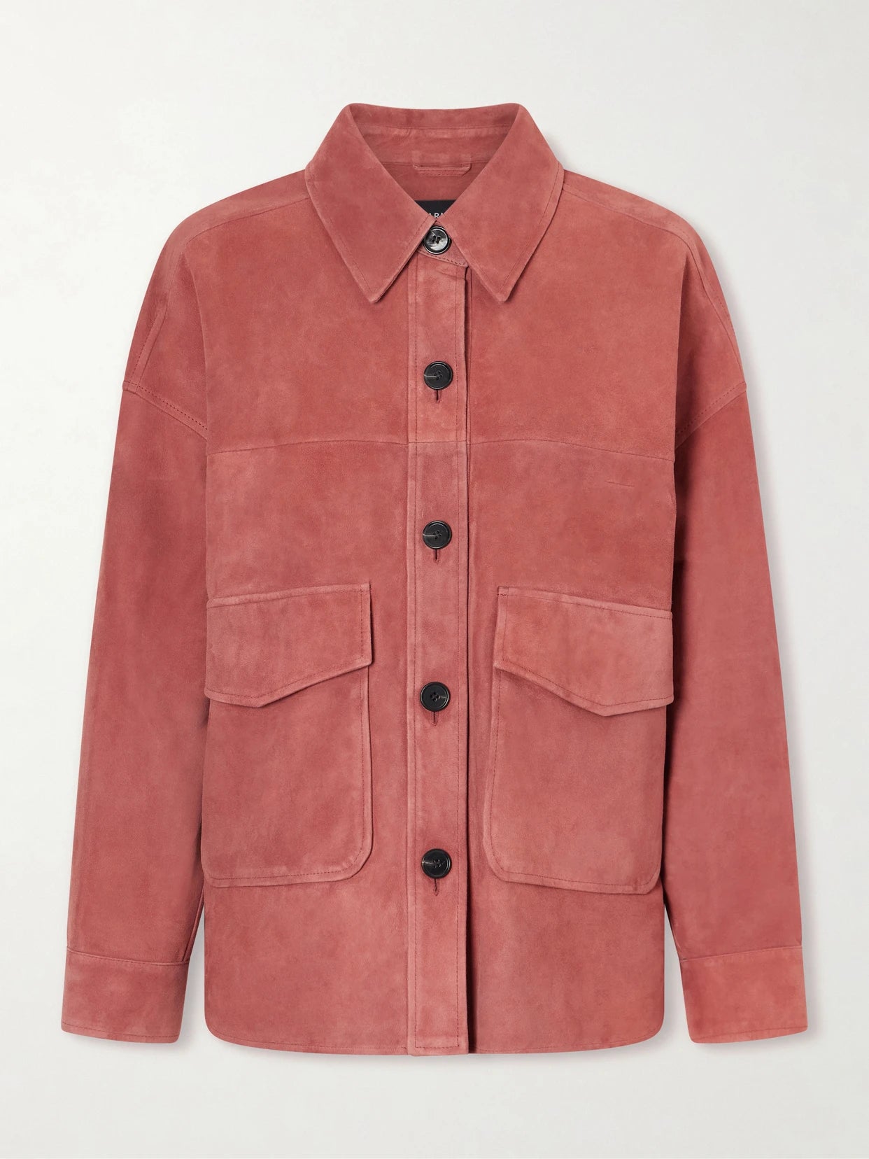Kaylee Paneled Suede Jacket