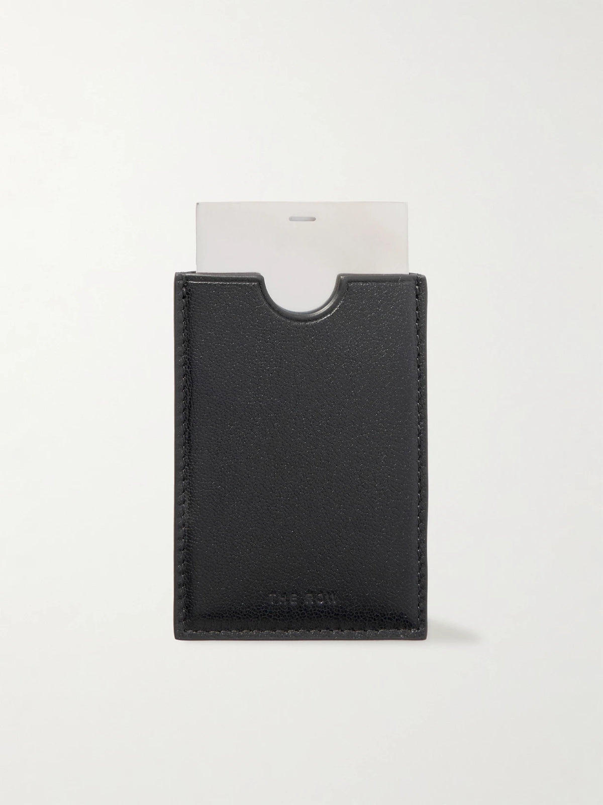 Textured-leather Mirror Case
