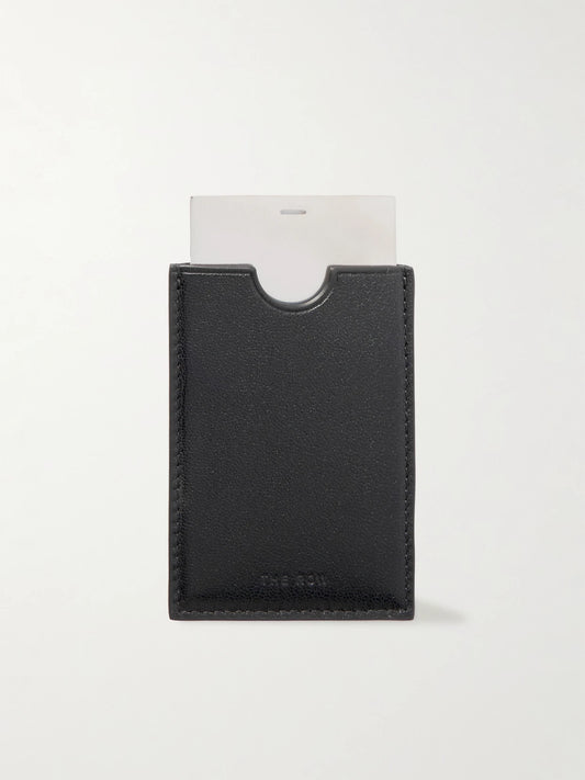 Textured-leather Mirror Case