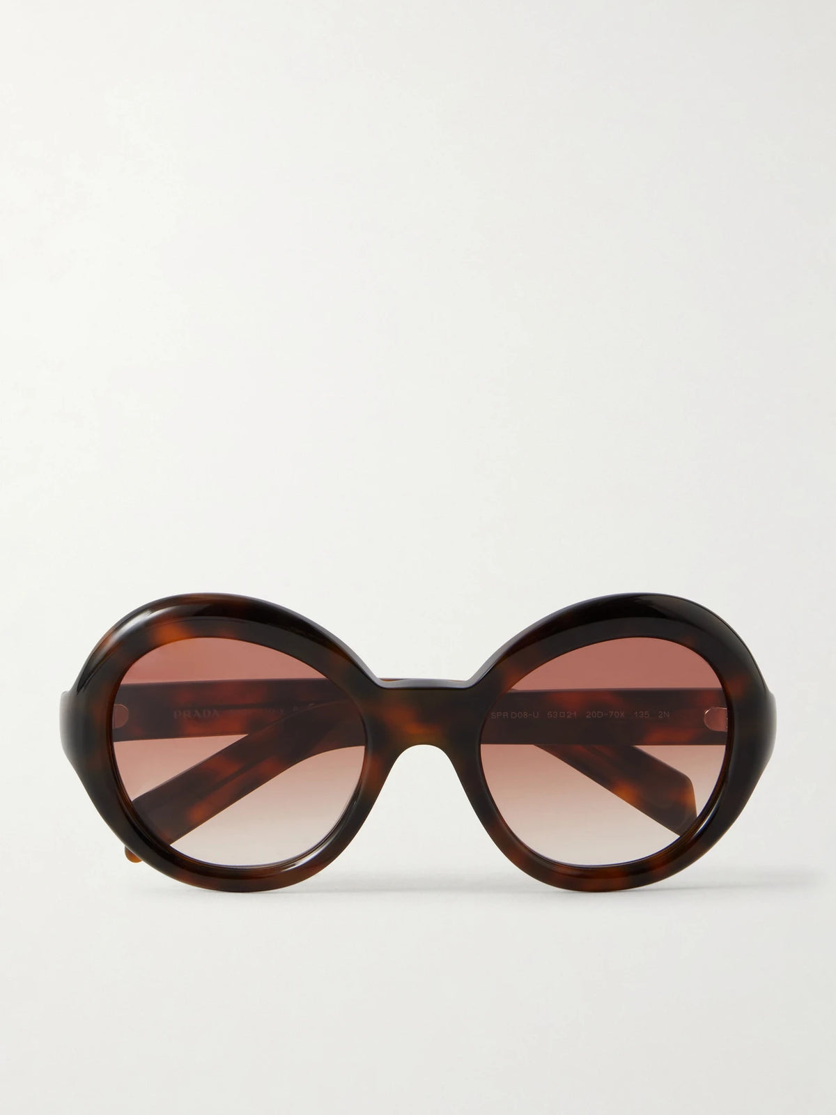 Prada Eyewear Round-frame Acetate Sunglasses