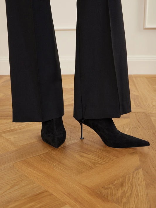 Helix Stretch Stretch-suede Ankle Boots