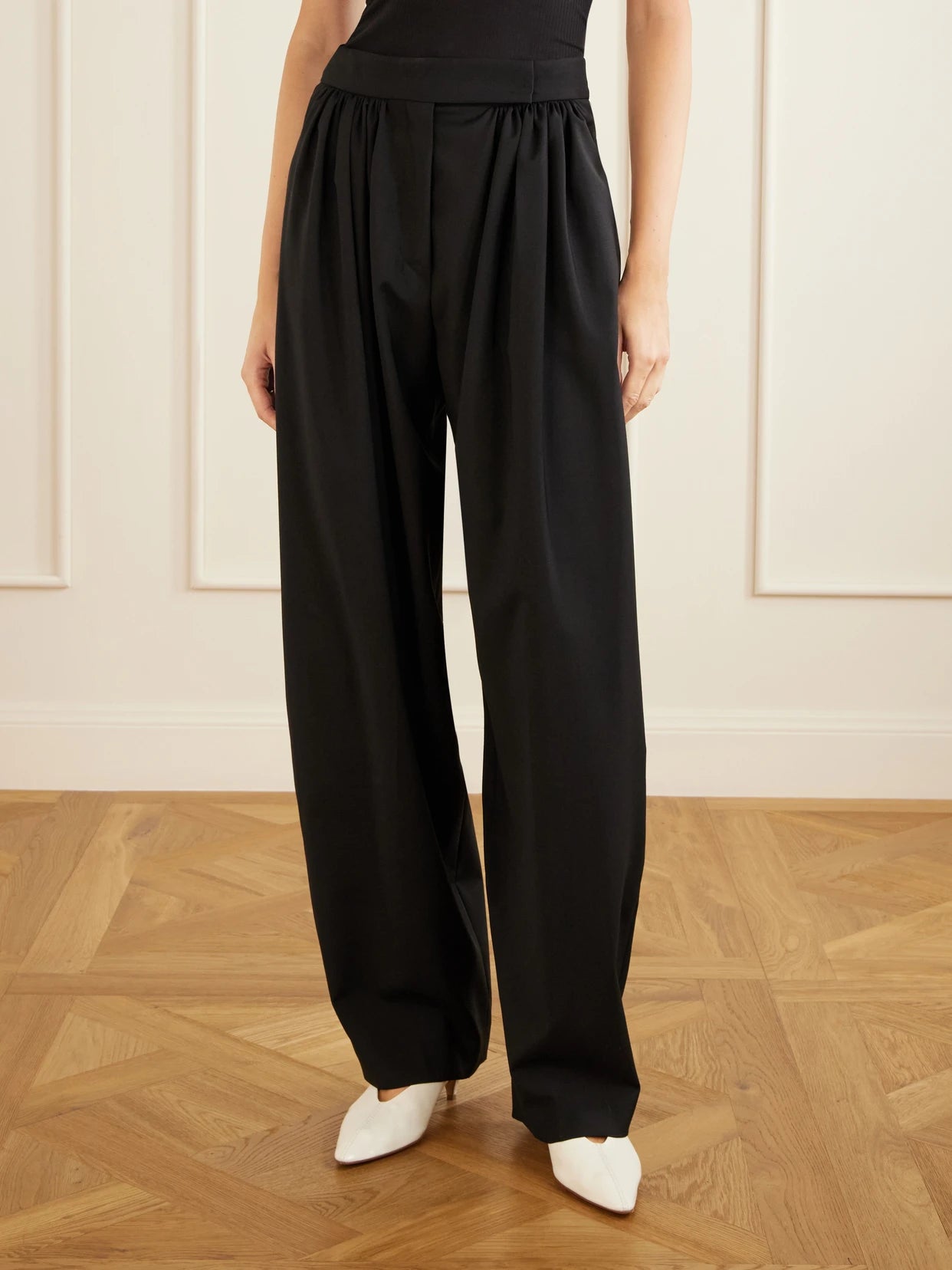 Zorro Wool Wide-leg Pants