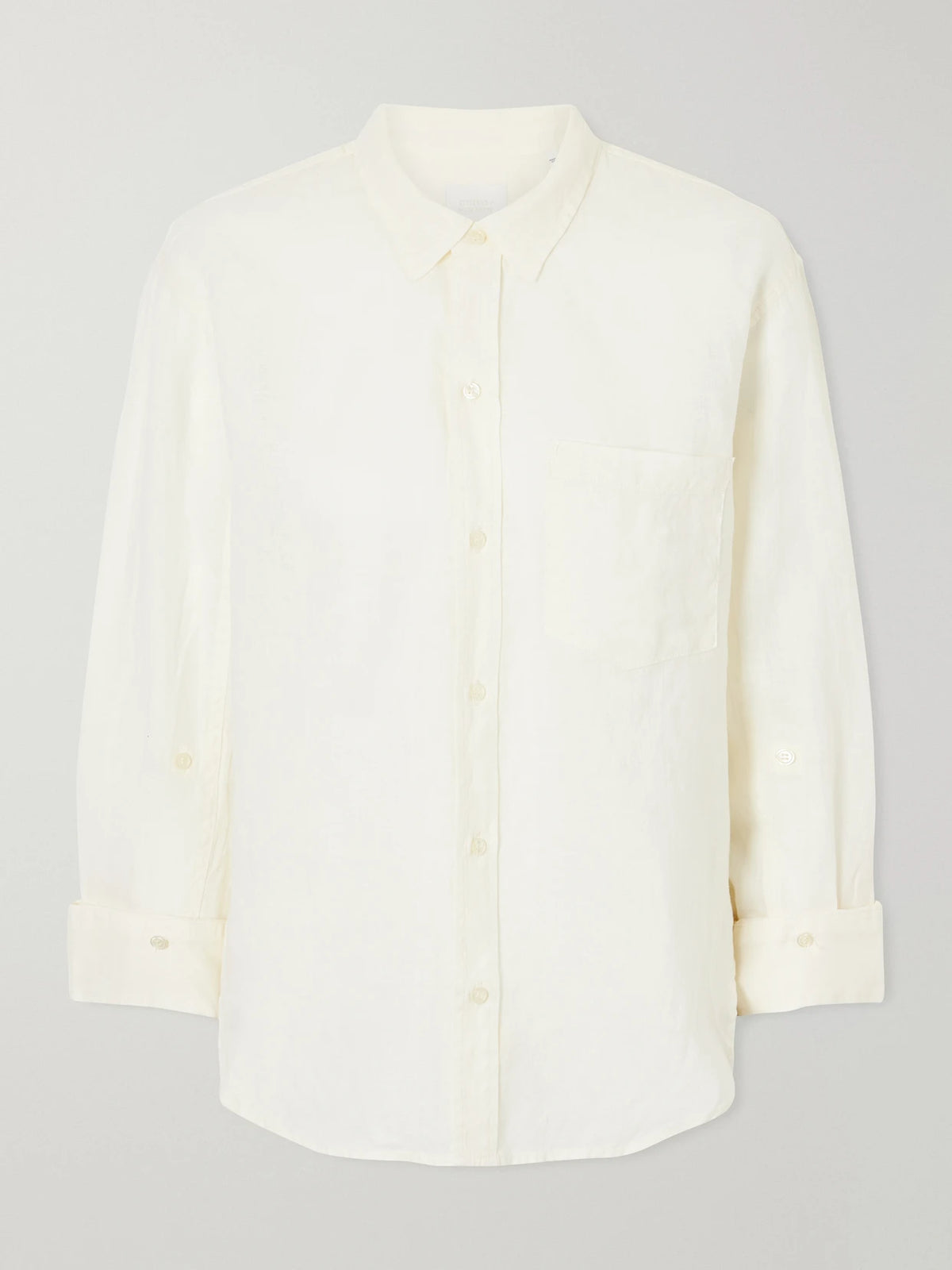 Kayla Shrunken Linen Shirt