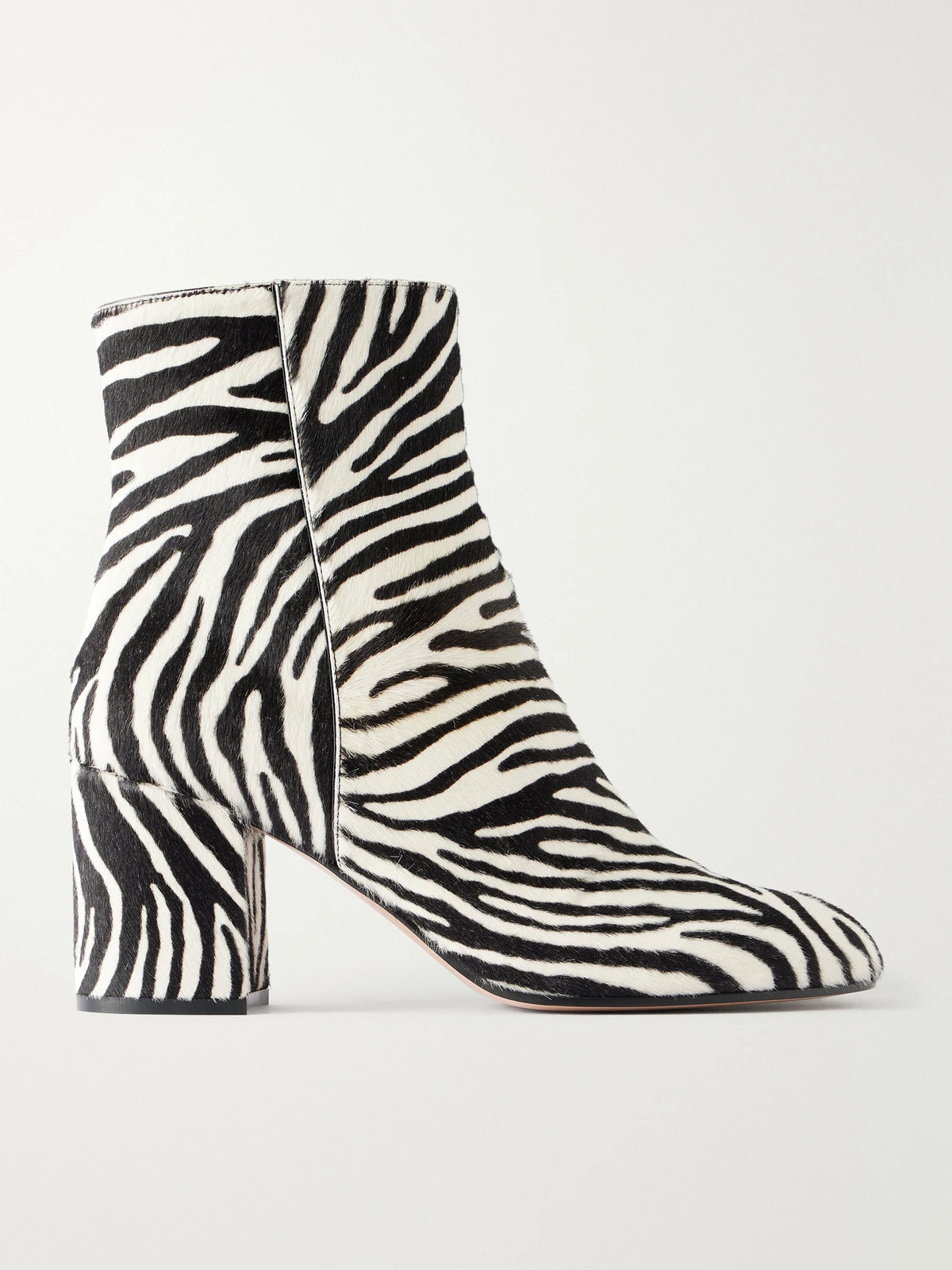 Joelle Pony 70 Zebra-print Calf Hair Boots