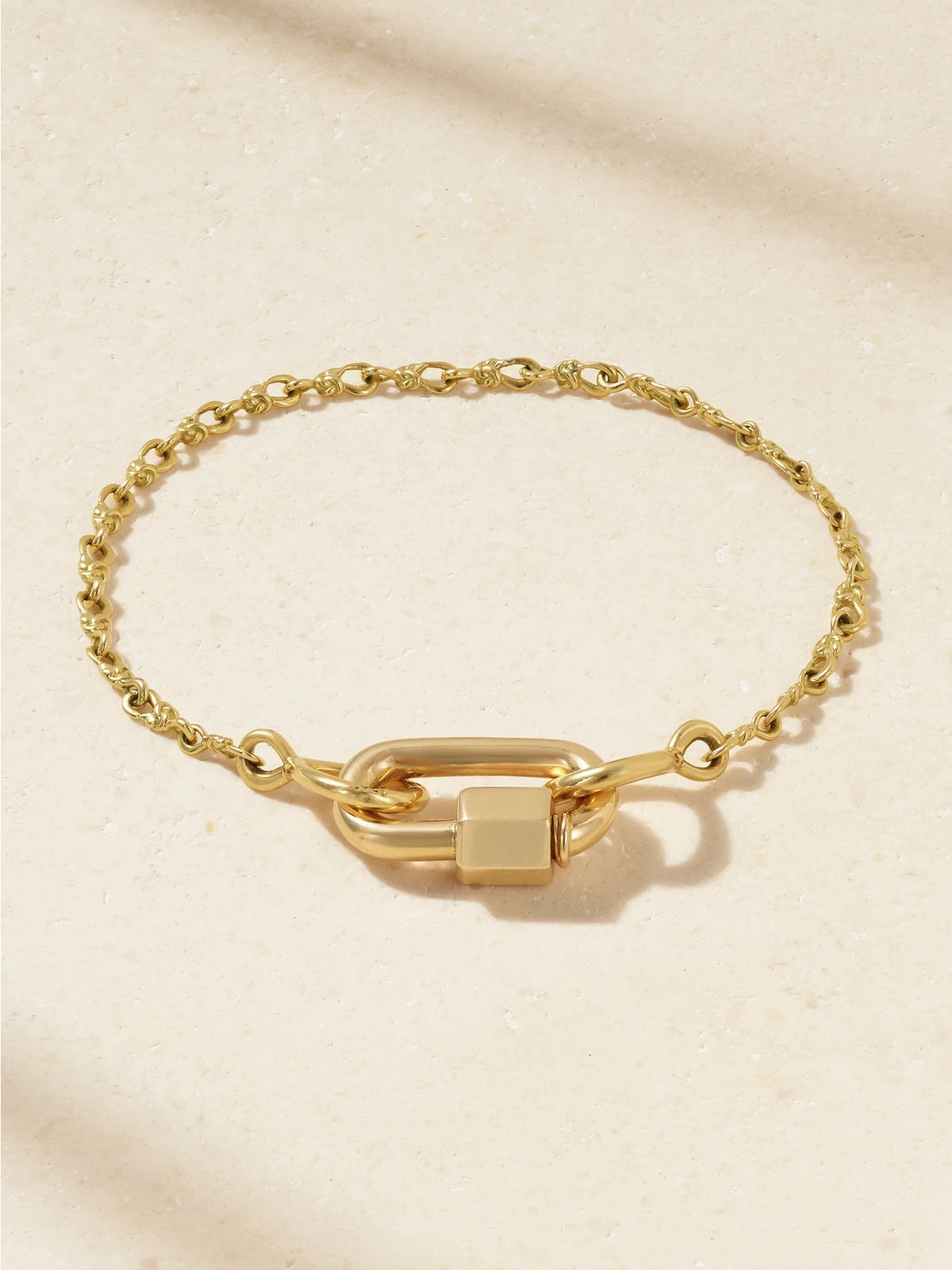 True Lover's Knot 14-karat Gold Bracelet