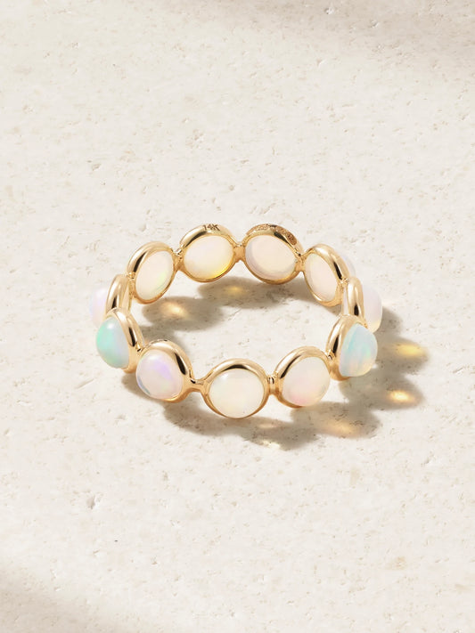 Gold Opal Ring