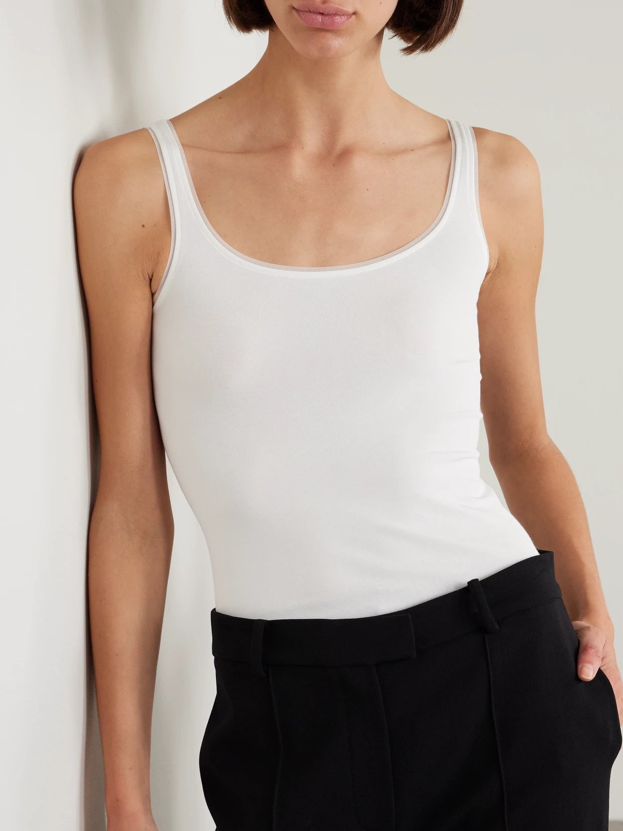 Jamaika Stretch-jersey Bodysuit