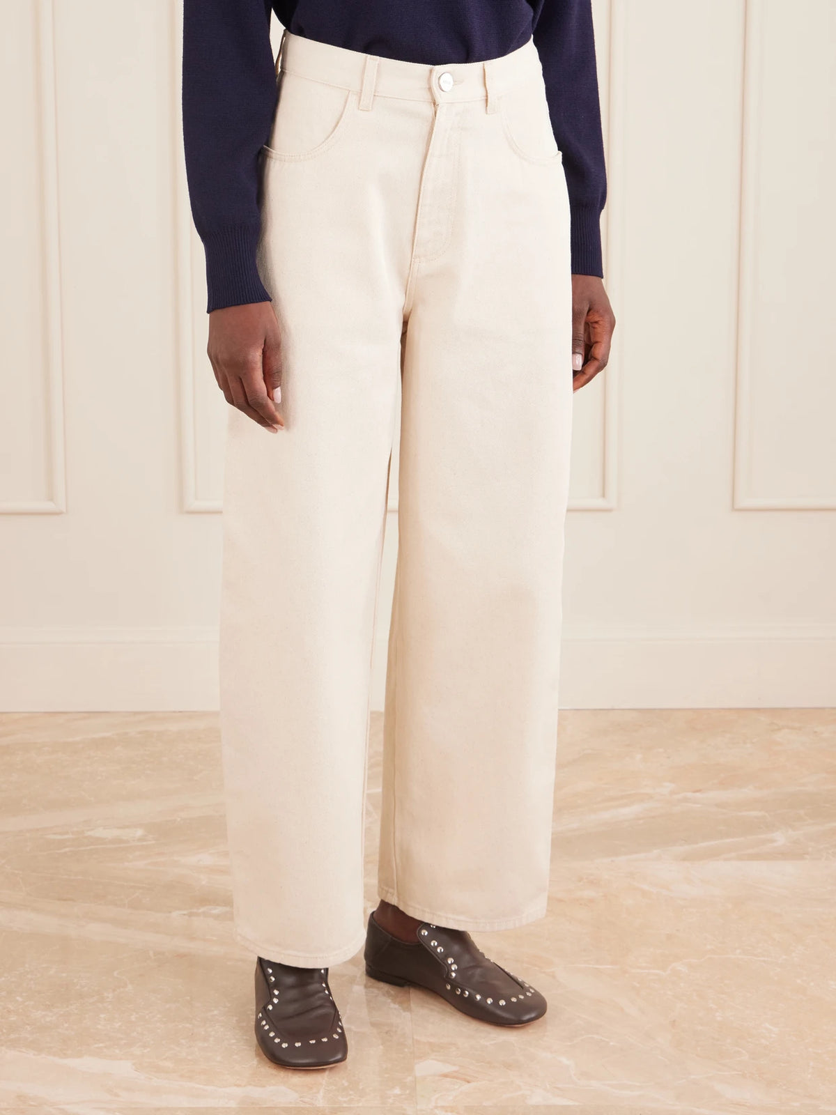RÓHE Berber Barrel-leg Jeans