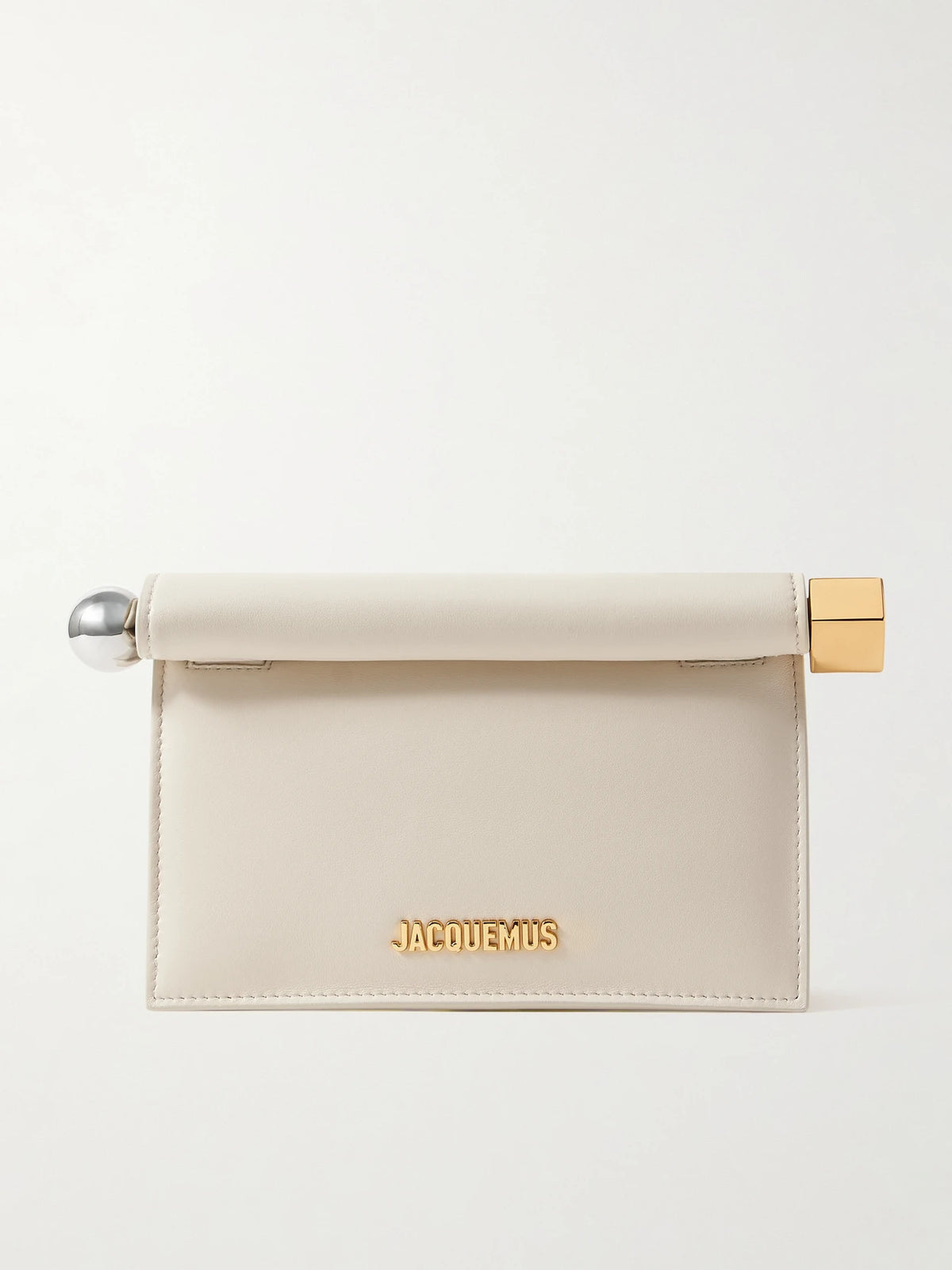 Pochette Small Embellished Leather Clutch