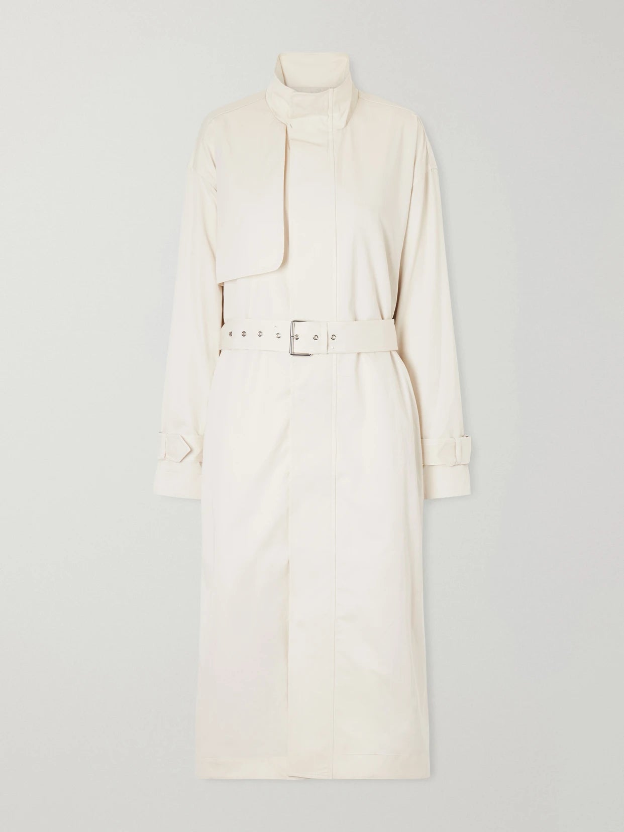 The Field Belted Cotton-twill Trench Coat