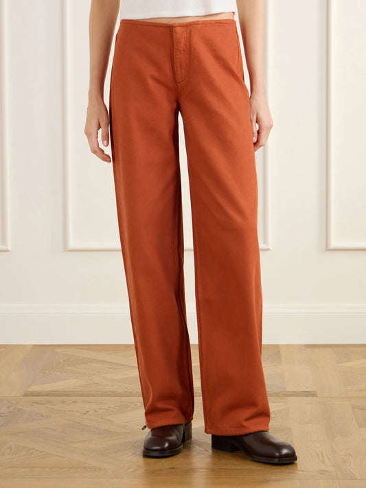 Still Here Sport Jean Low-rise Straight-leg Jeans