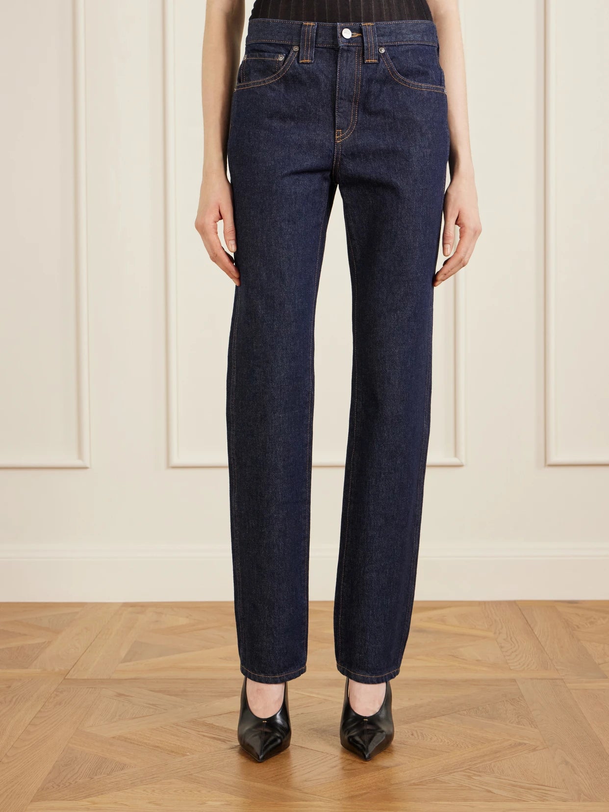 Farley High-rise Straight-leg Jeans