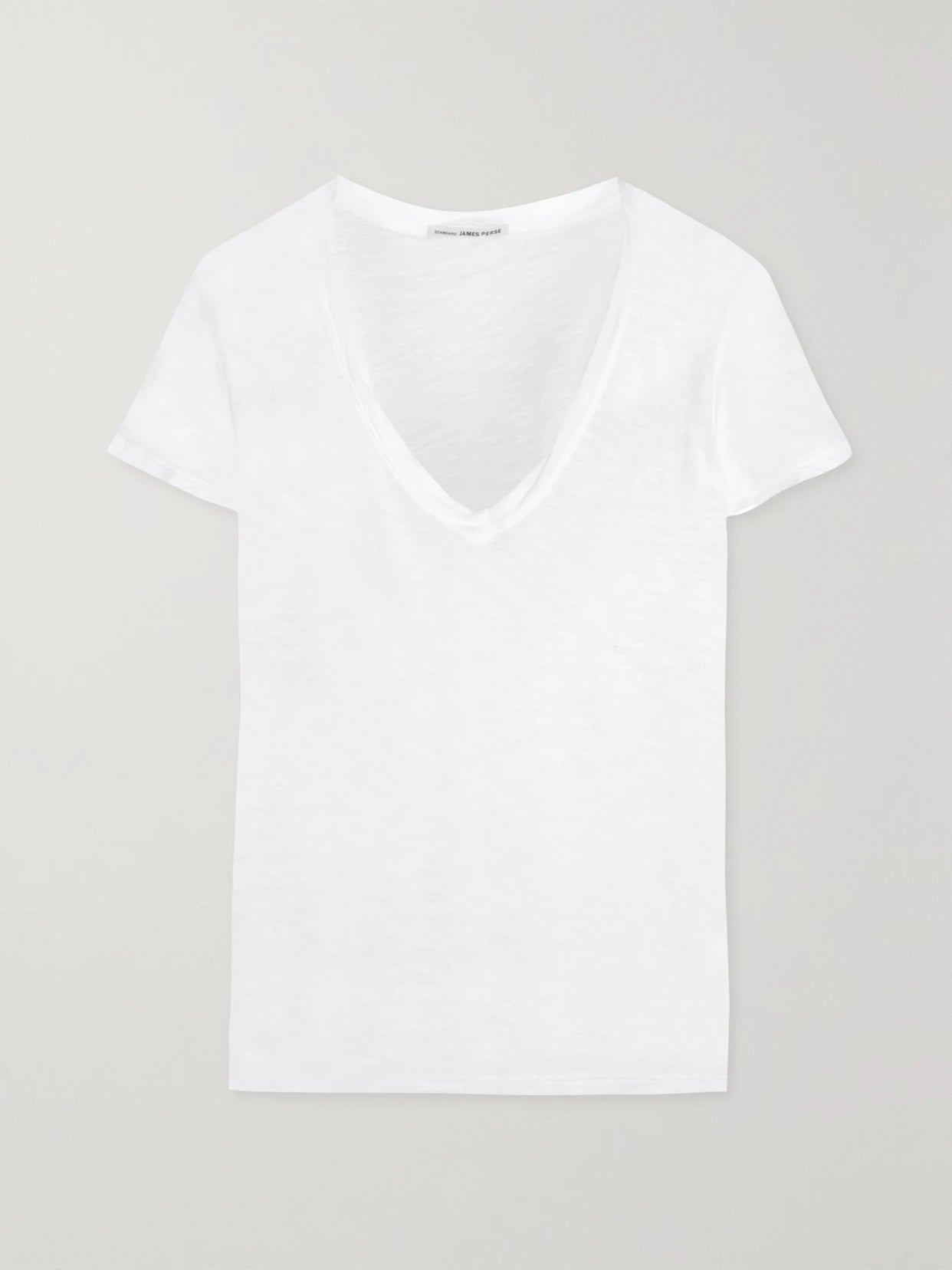 Casual Slub Cotton T-shirt