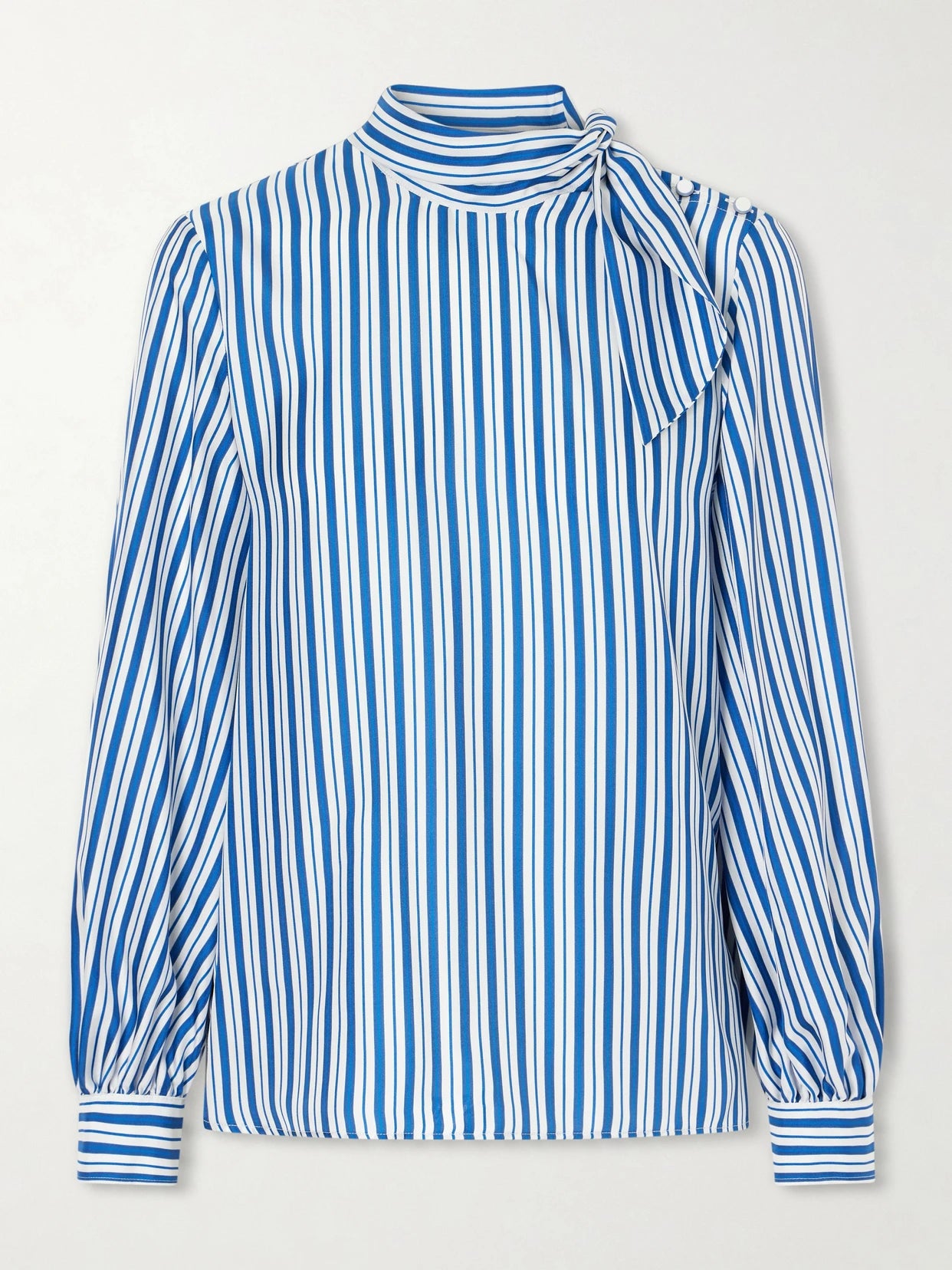 Striped Silk Shirt