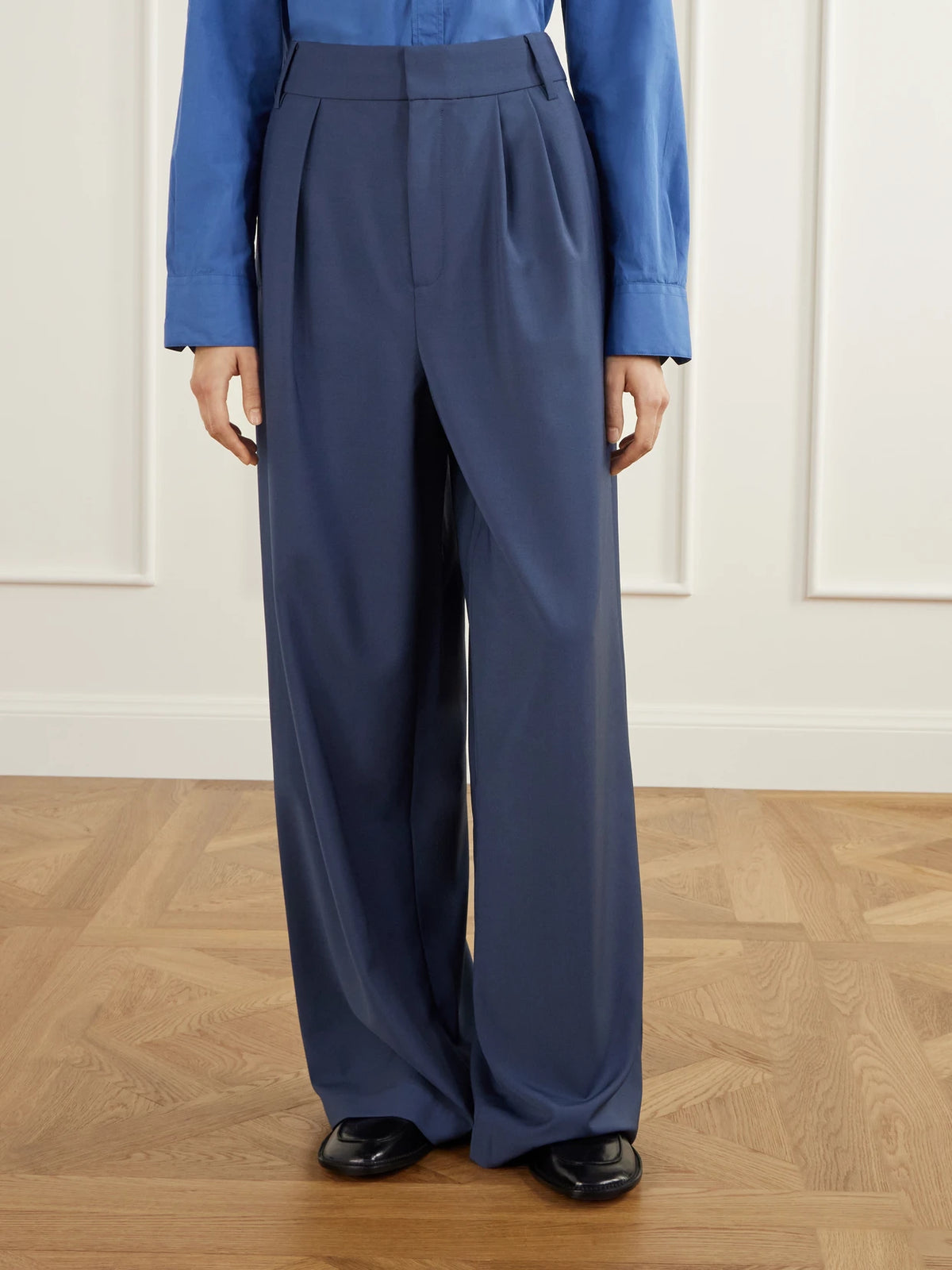 Tibi Woven Wide-leg Pants