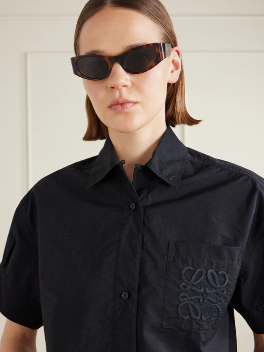 Image of Sunglasses. Product name - + Paula's Ibiza's Tortoiseshell Acetate Sunglasses in Multi colour by brand - Loewe