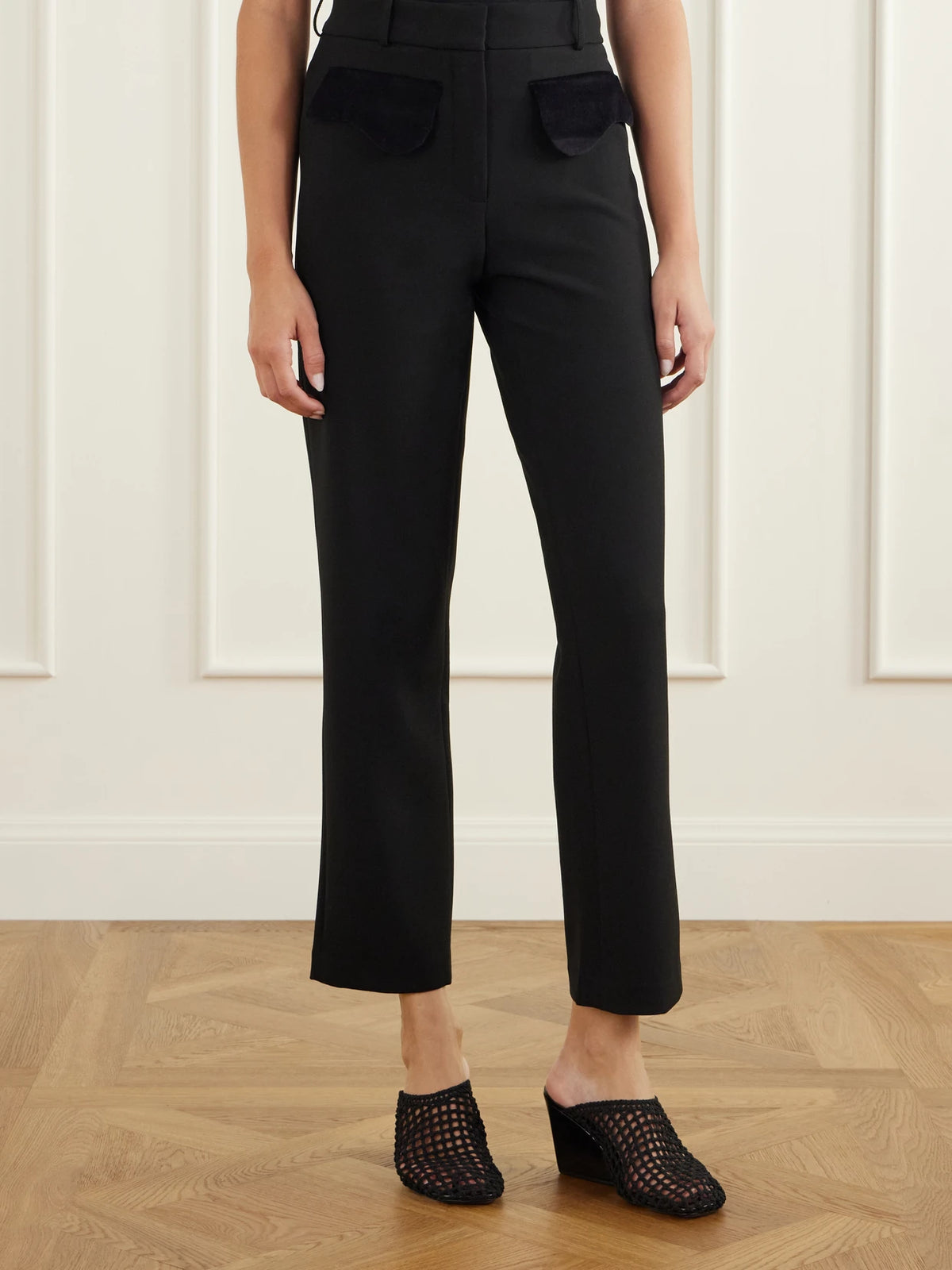 DESTREE Tina Gallie Crepe Straight-leg Pants