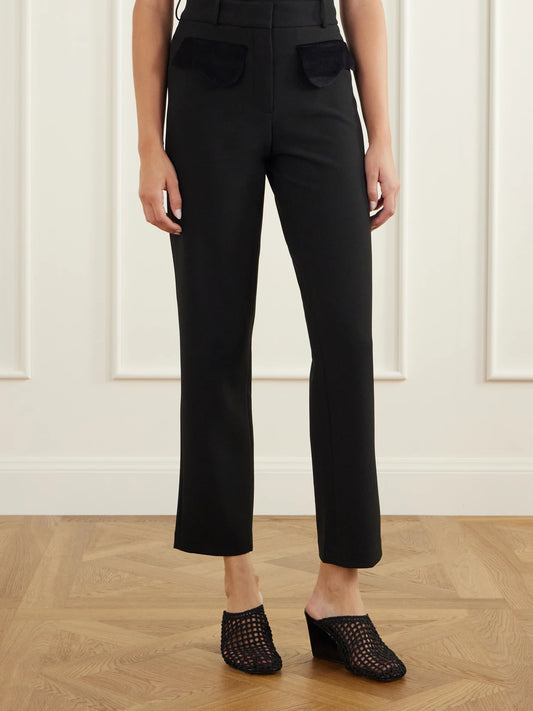 DESTREE Tina Gallie Crepe Straight-leg Pants