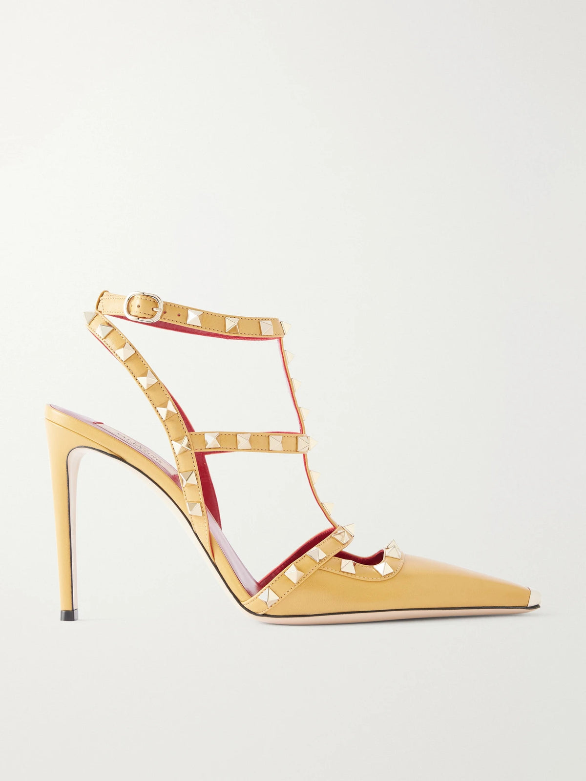 Valentino Garavani Rockstud 100 Leather Pumps