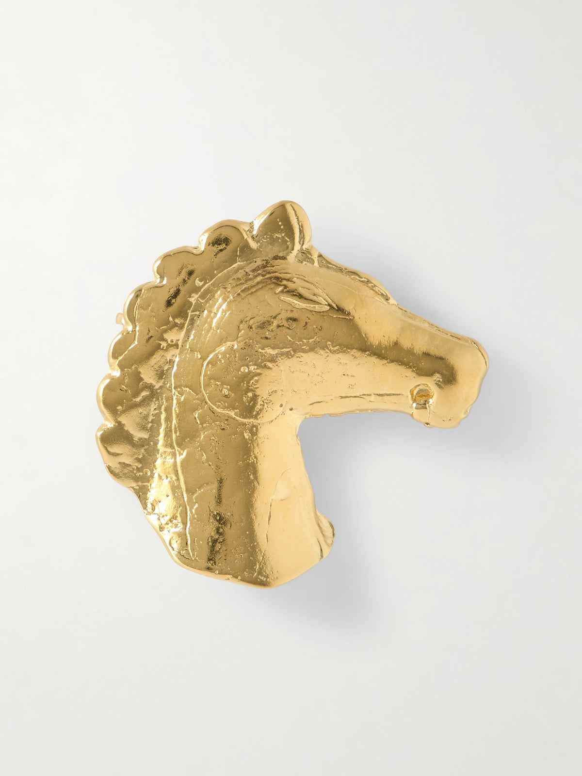 Equestrian Dream Gold-plated Brooch
