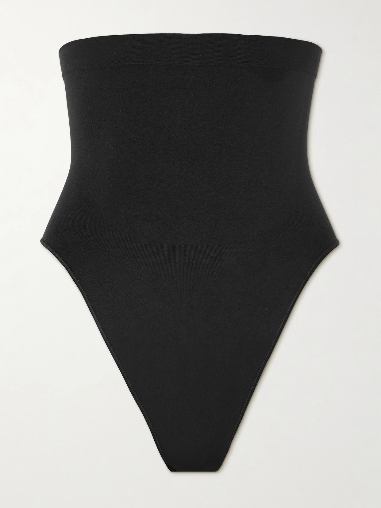 Seamless Sculpt High-waisted Thong - Onyx