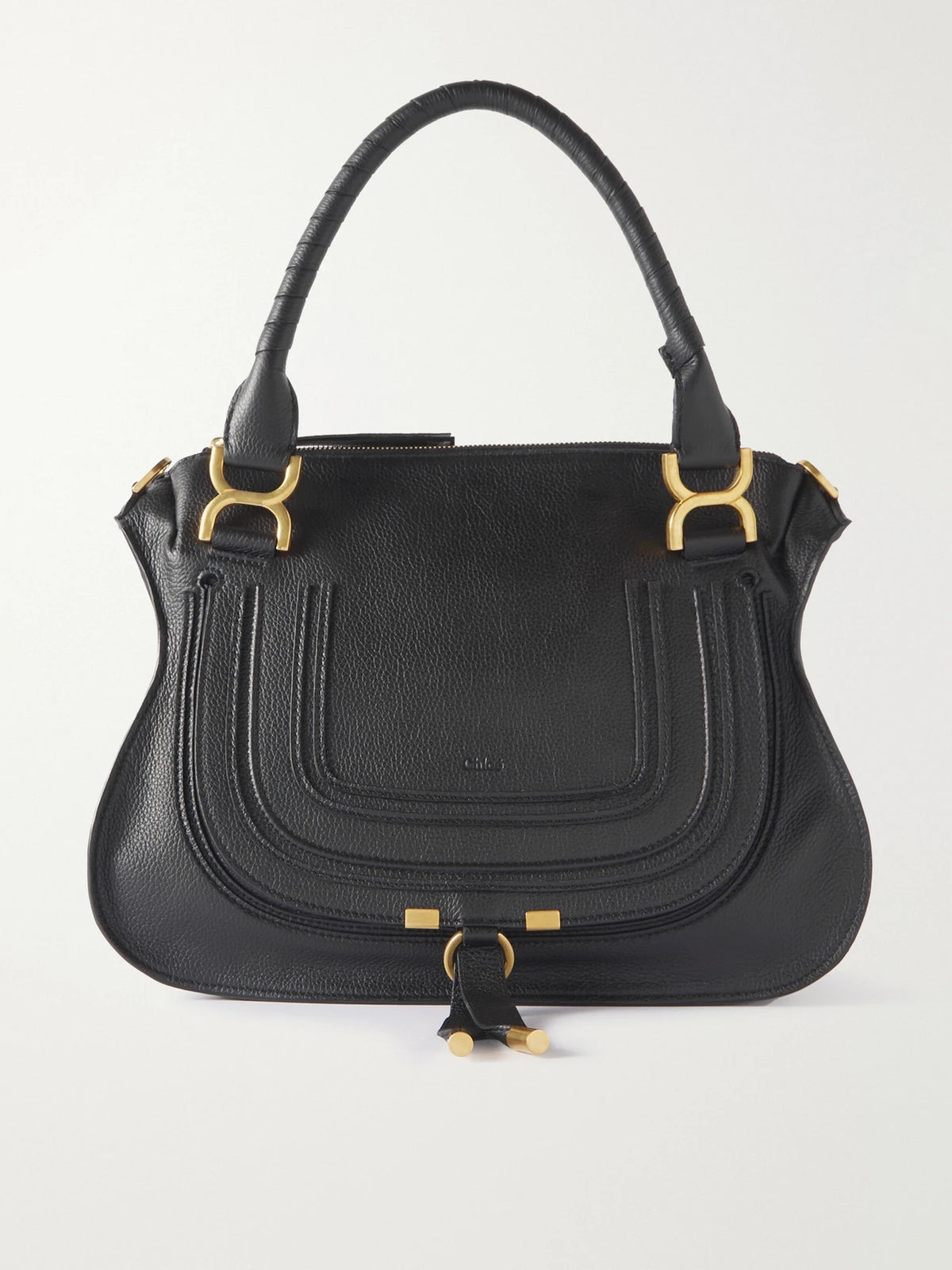+ Net Sustain Marcie Medium Textured-leather Tote