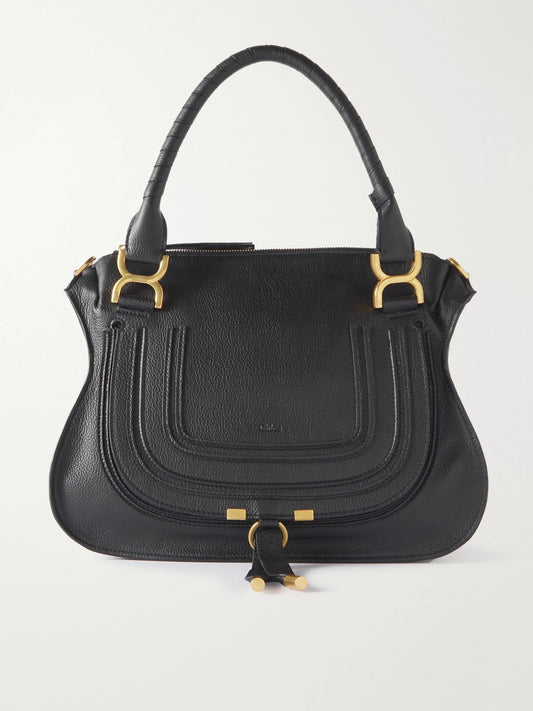 + Net Sustain Marcie Medium Textured-leather Tote