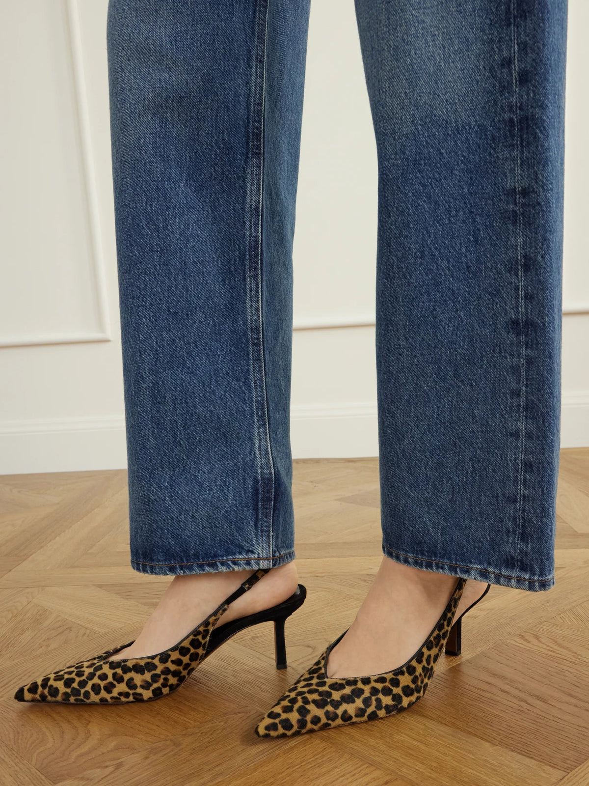 NEOUS Moriah 65 Leopard-print Calf Hair Pumps