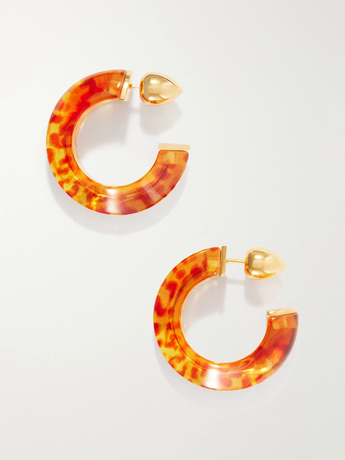 Edge Gold-tone Earrings