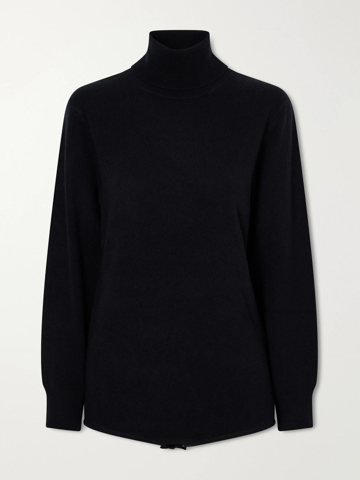 Allude Wool And Cashmere-blend Turtleneck Bodysuit