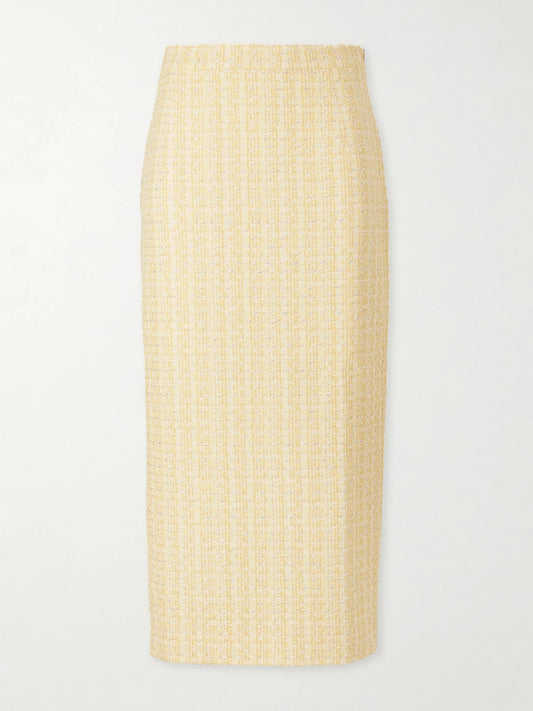 Tweed Midi Skirt