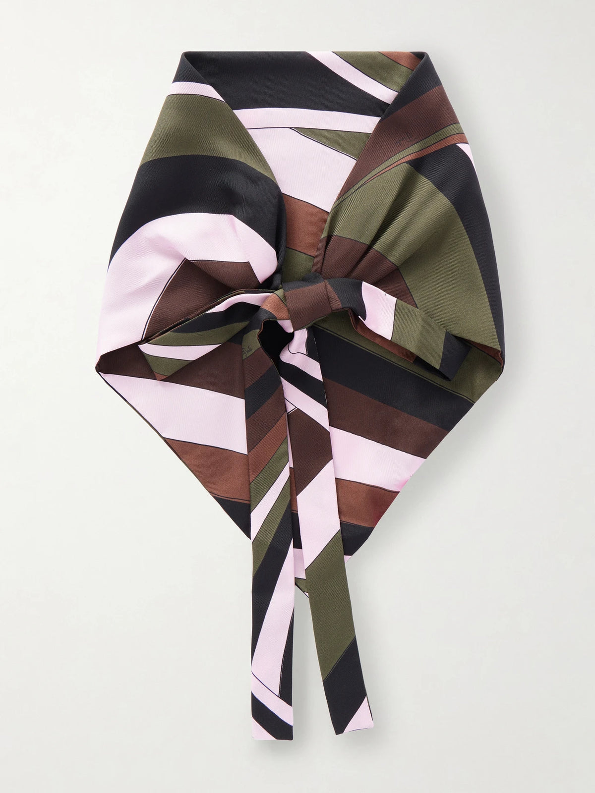 PUCCI Printed Silk-twill Bandana