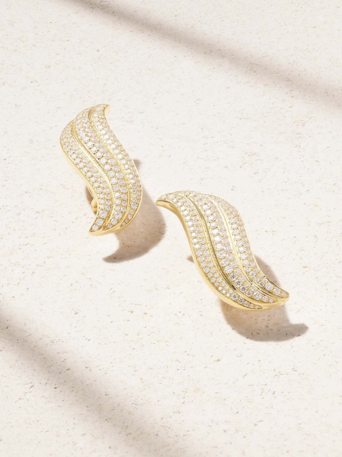 Celeste 18-karat Gold Diamond Earrings