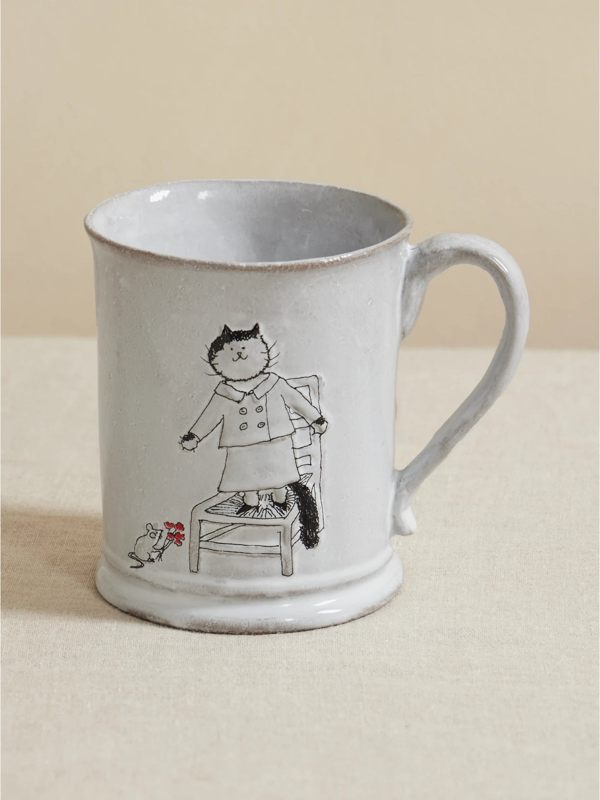 + Grace Coddington Blanket In Love Painted Ceramic Mug