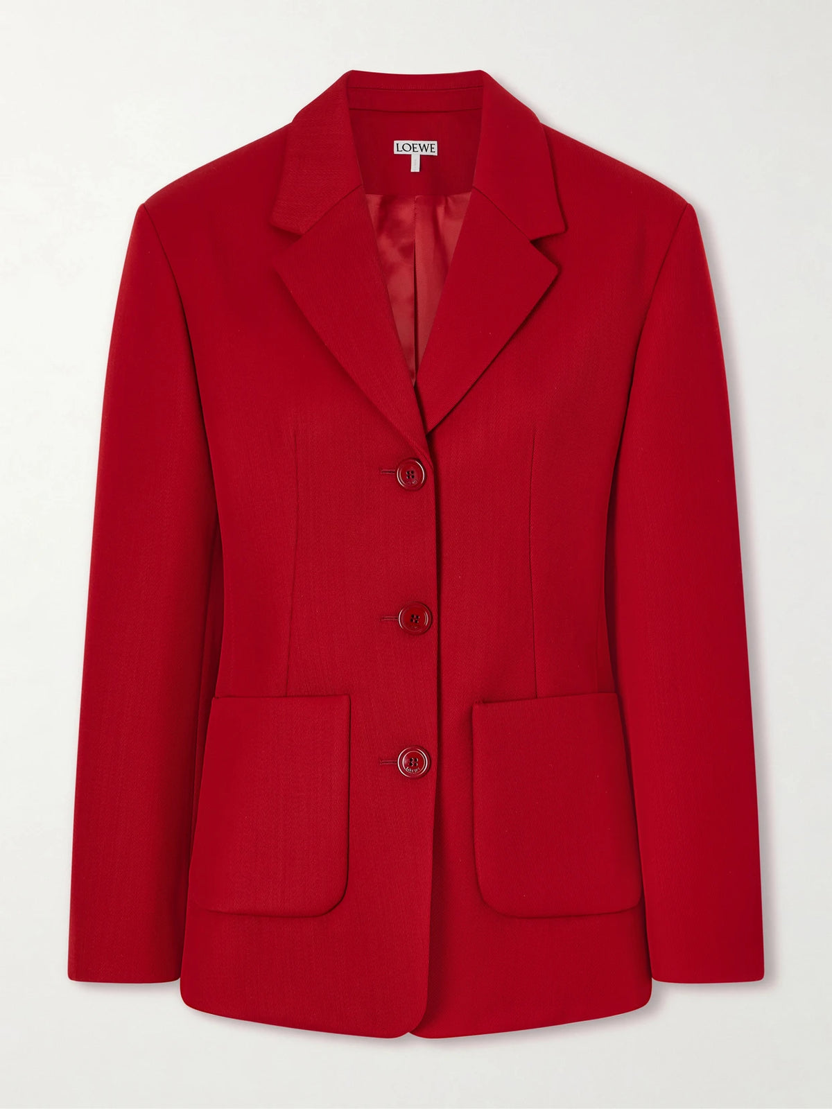 Wool-blend Blazer